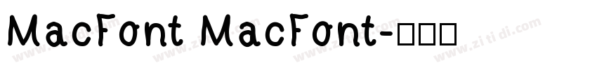 MacFont MacFont字体转换